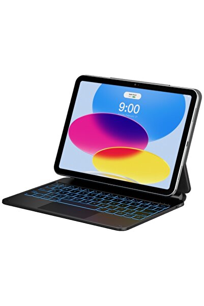 typecase Калъф-клавиатура Edge Plus за iPad 11 " A16 2025 / 10.9 " 2022, Карб...