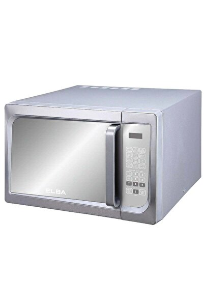 ELBA Alba Microwave - 25 Liters - 6 Programs - Silver Color Interface with Re...