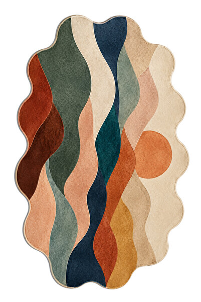 Rugs Modern Halı SDT Geleneksel Desenli Modern Dokuma Taban Dekoratif Halı sd...