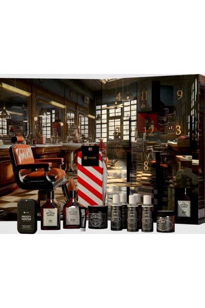 NO BRAND Calendar de Advent Hiskin pentru bărbați cu cosmetice și șosete 12E