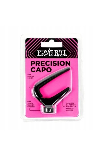 NO BRAND Kapodaster ERNIE BALL Precision Capo (Negru)