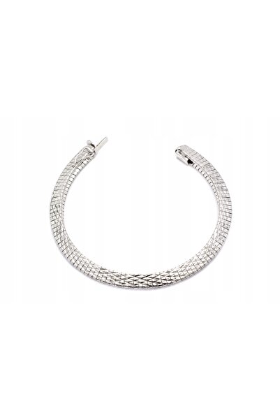NO BRAND Brățară italiană frumoasă din argint Cleopatra 19cm