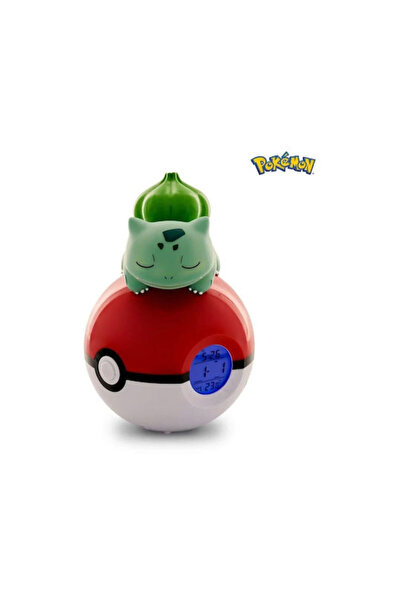 TeknoFun Pokemon Επιτραπέζιο Ψηφιακό Ρολόι LED Πλαστικό Με Ξυπνητήρι & Πολύχρ...