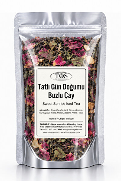 TOS The Organic Spices شاي مثلج بنكهة شروق الشمس 250 جرام (1.) شاي مثلج سويت ...
