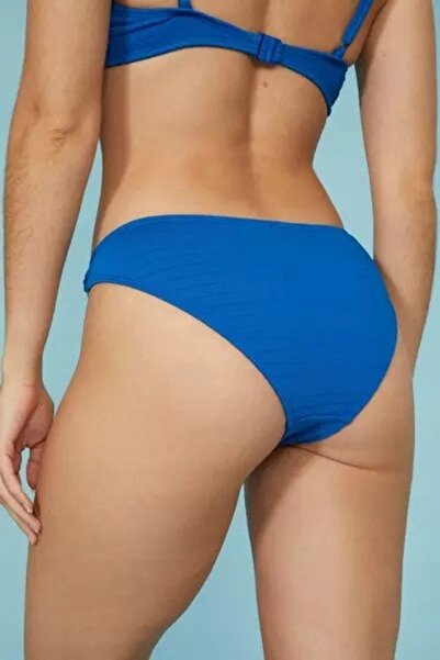 NO BRAND Slip de bikini albastru cobalt, model clasic Circle Debenhams 40