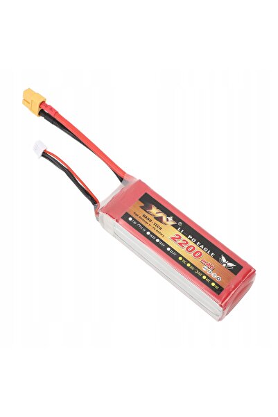 NO BRAND Baterie Lipo 3S 2200 mAh 11.1V 35C RC cu conector XT60 pentru dronă