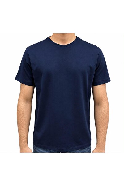 Bisiklet Yaka %100 Pamuk Süprem Slim Fit Erkek T-Shirt