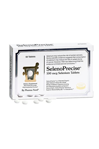 Pharma Nord Selenoprecise Antioxidant and Immune Support, 100Mg Selenium Tabl...
