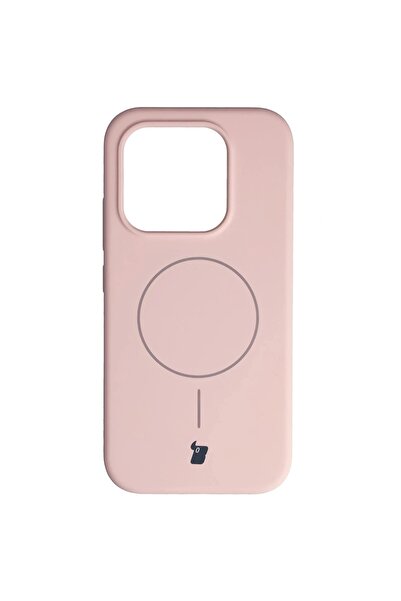 BizonMobile Bizon Μαλακή Μαγνητική Θήκη με MagSafe για Xiaomi 17, Ροζ