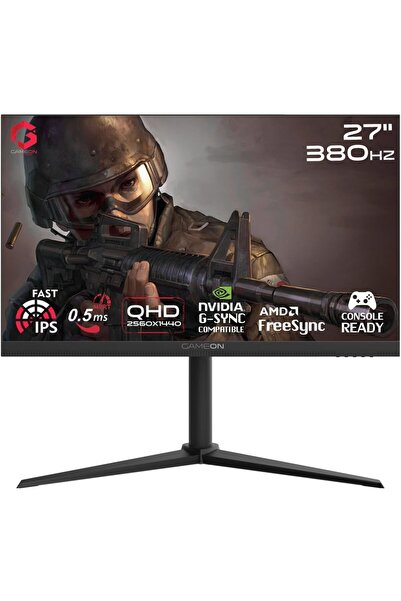 GAMEON GOMP27QHD380IPS Midnight Pro Series Gaming Monitor, 27-inch from Game ...