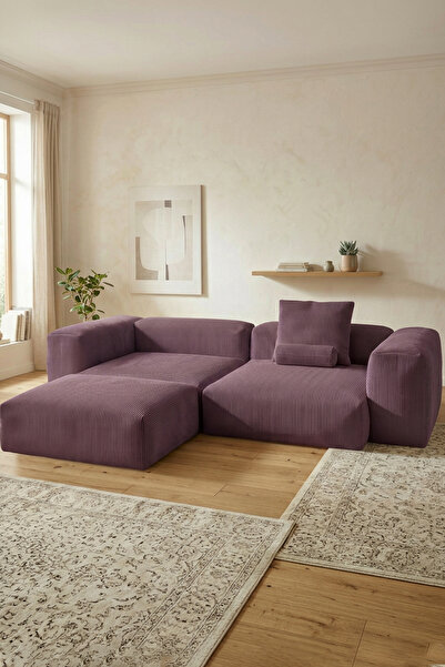 MiniWood Relax Köşe Koltuk Takımı Sünger Koltuk Kanepe Divan