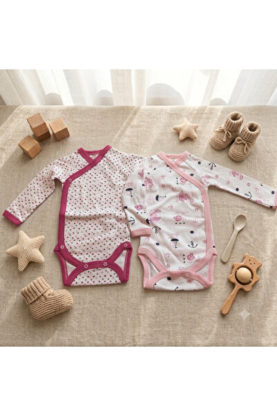 Victorino Set 2 body-uri pentru bebeluși 50-56cm