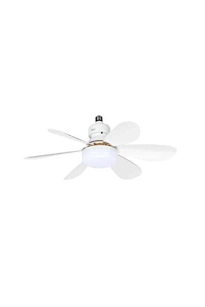 Zilan Ventilator de tavan cu LED, diametru 52 cm, 3 viteze, telecomandă, 3 te...
