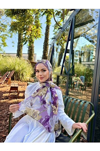 efdal şal eşarp Müjgan Indian Cotton Shawl