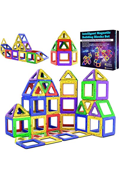 Yıldızan Desire Deluxe Magnetic Block Set |   Stem & Montessori Educational S...