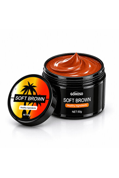Belora Cremă de bronzare naturală Soft Brown, 50g, cu ingrediente naturale