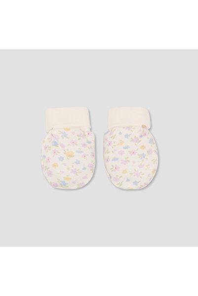 Juniors Mittens with Floral Print, 0-36 Months