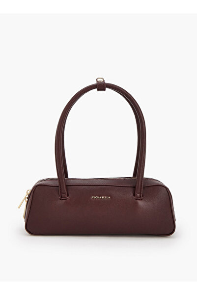 Flora Bella by Shoexpress Solid Shoulder Bag with Zip Closure