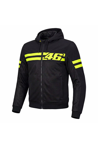 Dainese Vintedge VR46 Black Yellow Fluo Air Tekstil Mont