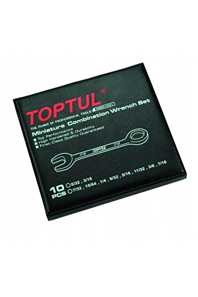 TOPTUL Chei plate și inelare GBBA1001