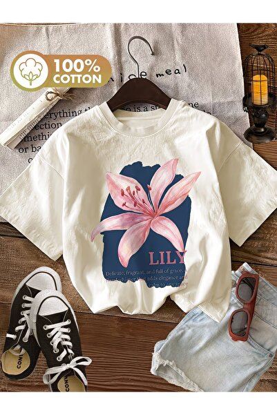 puolikuu Unisex Comfortable Fit Tshrit Printed Tshirt