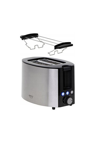 Camryn's Mini-cuptor pentru 2 felii de pâine, grătar de încălzire Camry CR 3215