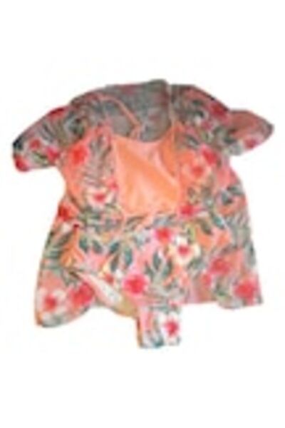 OEM Costum de baie fetite, 3 piese, color varsta 5 ani