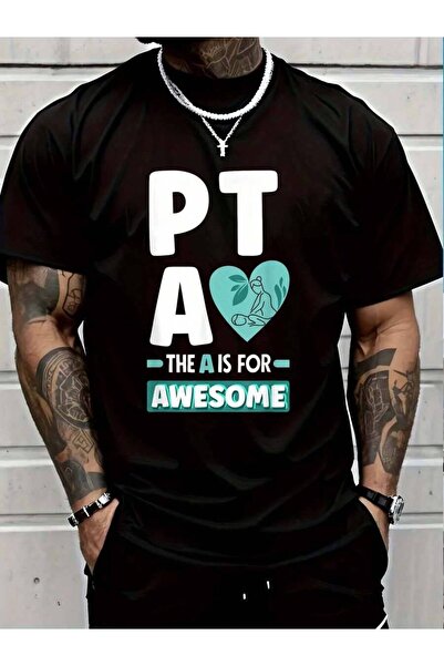 9JY 100% Cotton PTA Therapy Assistant Physical Therapist T-Shirt Men's Women'...