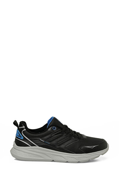 Kinetix Rival Pu Black Men's Running Shoes