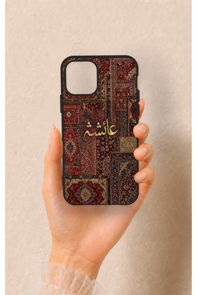 Vip Case حافظة سيليكون بنمط السجاد العتيق متوافقة مع هاتف iPhone 11 Pro