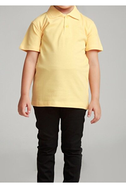 BLACK SWALLOW Girl's Polo Collar Short Sleeve School T-Shirt-Bs