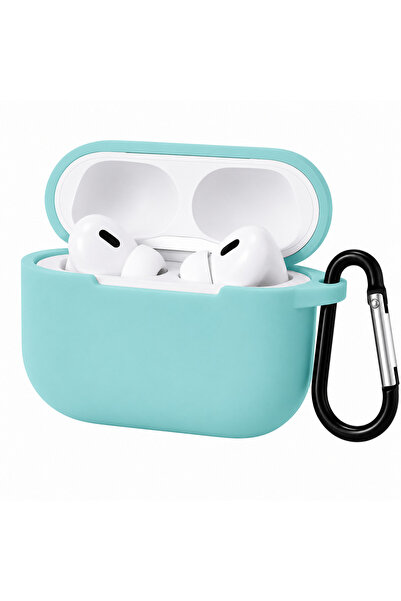 OEM Husă de silicon pentru AirPods Pro 2, Albastru deschis