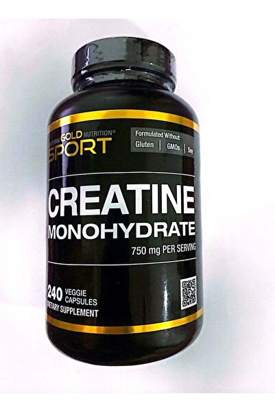 California Gold Nutrition كرياتين سبورت، 240 كبسولة نباتية
