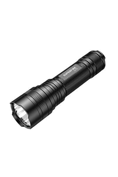 SUPERFIRE Lanterna LED L6-H 750Lm pentru camping, drumeții, lustruire, cu USB-C