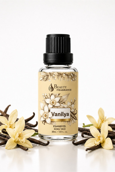 BF BEAUTY FRAGRANCE Vanilya Koku Yağı 30 ml - Buhurdanlık ve Difüzör İçin