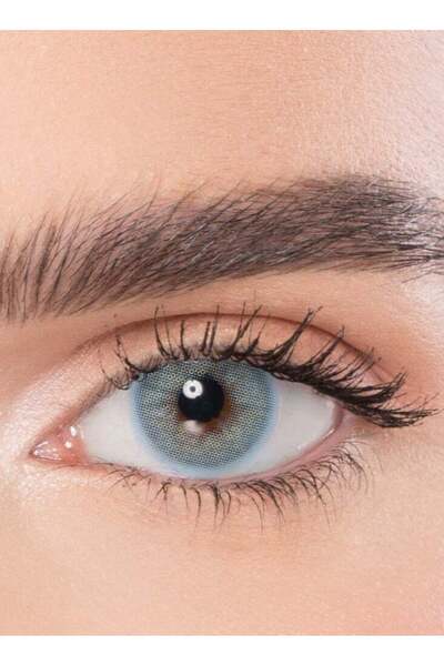 NATUREL Natural Brand Contact Lenses - Monthly Lenses - Core Blue Color - Pai...