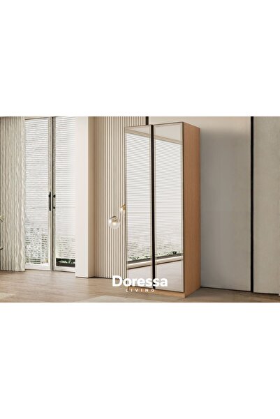 Doressa Living Katre 2 Kapılı Reflekte Camlı Gardırop
