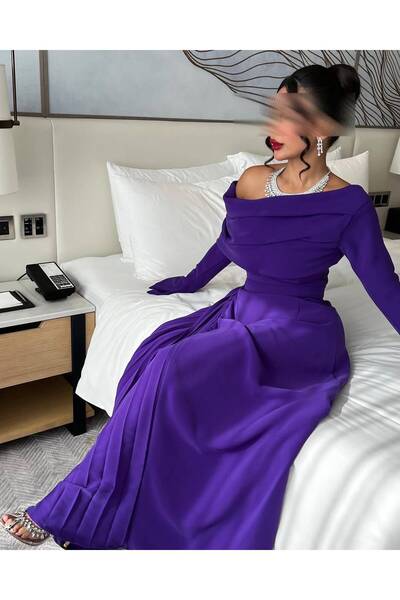 Asma Fashion فستان أنيق له طابعًا راقيًا ومميزًا، مناسبًا للسهرات والمناسبات ...