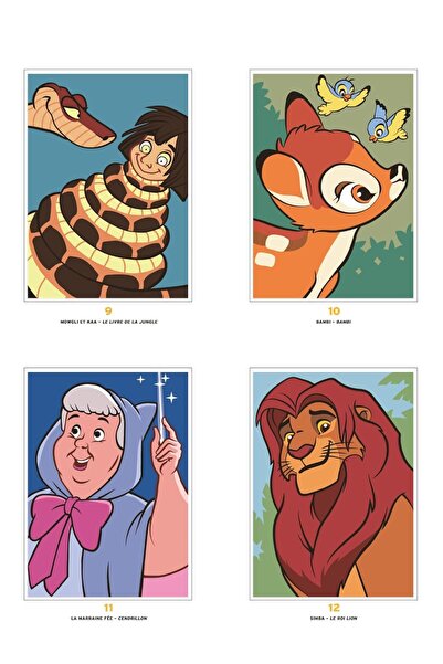 Generic Brand Coloriages Mystères Disney Portraits