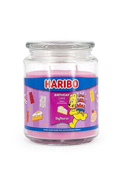 Haribo Lumânare mare pentru tort aniversar, Haribo, aromă de tort cu fructe, ...