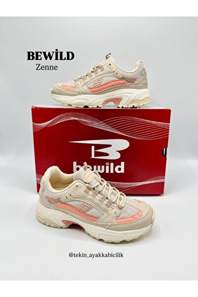 Bewild Yüksek Taban Yılan Derisi Detaylı Kadın Sneaker & Spor Ayakkabı