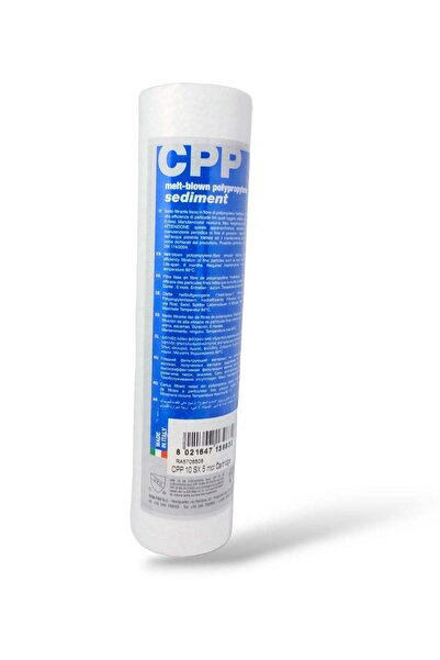 Atlas CPP Melt-Blown Polypropylene Sediment Filter Replacement Cartridge, Sin...