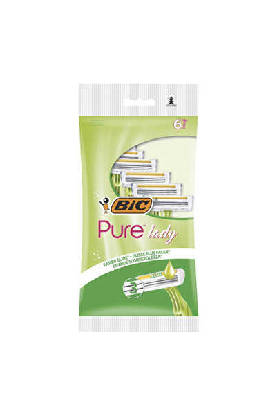 Bic ΞΥΡΑΦΑΚΙΑ PURE LADY 3 (6τεμ.)