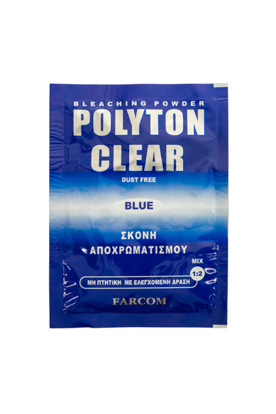 FARCOM ΣΚΟΝΗ ΑΠΟΧΡΩΜΑΤΙΣΜΟΥ POLYTON CLEAR 15gr. - (DECAPAZ)