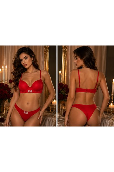 Kelebeklingerie Push Up Sütyen String Takım