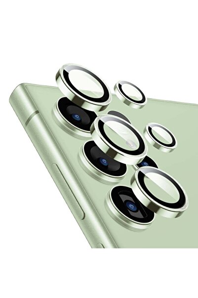 OEM Case compatible with Galaxy S24 Ultra, Transparent, tempered glass, metal...
