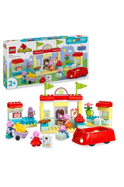 LegoPazar LEGO DUPLO Peppa și supermarketul, jucării educative pentru copii mici