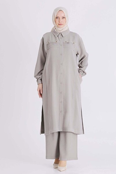 ottoman wear Behrem Büyük Beden Tesettür Takım kÜF OTW3559