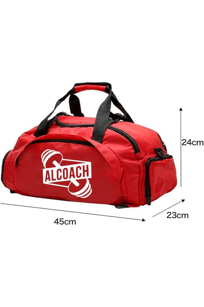 Alcoach Sports Gym Bag with Shoe Compartment Large Waterproof Travel Duffel Bag for Men Women Fitness Workout Travel Work Large Capacity Organized Duffle Bag