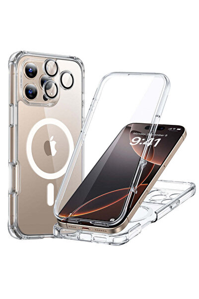 ESR Case with ring compatible with iPhone 16 Pro Max, Shockproof, acrylic, si...
